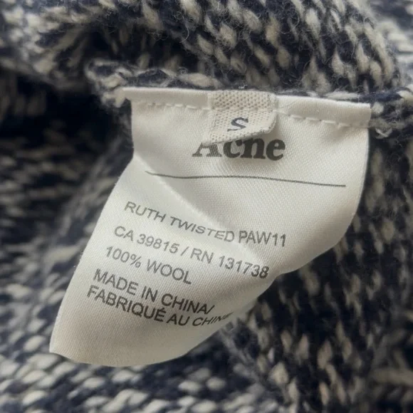 Acne Studios Ruth Twisted Sweater - Picture 3 of 3